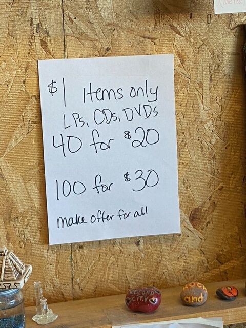 Sale Sign 40 for $20